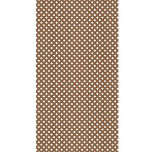 lot 355 image: Veranda 4 ft. x 8 ft. Brazilian Walnut Privacy Vinyl Lattice, 137998. - Some Cracks