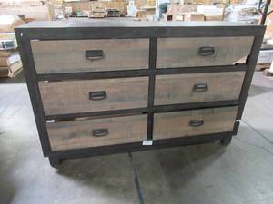 lot 343 image: Picket House Furnishings Harrison 6-Drawer Hazelnut Dresser, HG100DR - For PROJECTRESORE.