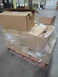 lot 401 image: WHOLESALE MIXED PALLET OF MISCELLANEOUS FASTENERS, DOORDRAWER PULLS AND MORE