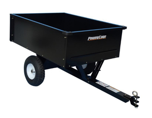 lot 19 image: POWER CARE 10 cu. ft. Lawn Mower Dump Cart with Wheels