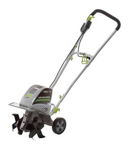 lot 26 image: EARTHWISE 11 in. 8.5 Amp Electric Tiller and Cultivator