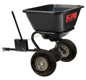 lot 74 image: BRINLY-HARDY 125 lb. 2.5 cu. ft. Tow-Behind Broadcast Spreader