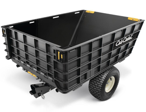 lot 79 image: CUB CADET Original Equipment 2-Wheel Hauler for Lawn Tractors and Zero-Turn Mowers
