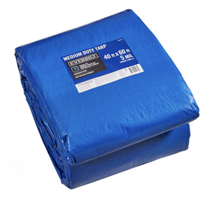lot 84 image: EVERBILT 40 ft. x 60 ft. Blue Medium Duty Tarp