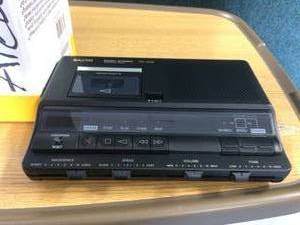 lot 17 image: Sanyo Memo-Scriber Transcribing System TRC-6040 - Like New Condition With Original Box