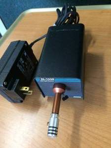 lot 21 image: Light With Foot Control, LED Light Source & Bar Code Scanner - All Working Condition