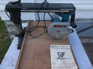 lot 40 image: Ryobi 8-14 Radial Arm Saw