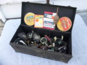 lot 54 image: Old Fishing Reels