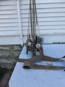lot 55 image: Old Fishing Rods