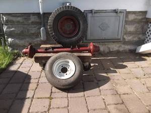 lot 69 image: Engine Dolly, Axle, 2-Wheels