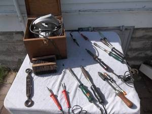 lot 71 image: Circular Saw, Soldering Irons