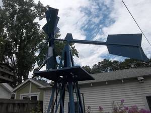 lot 97 image: Windmill-8 Ft. Tall
