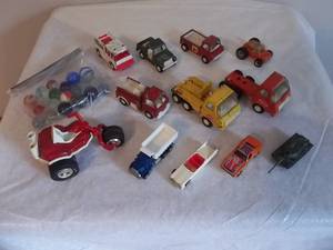 lot 120 image: Hot Wheels, Tonka, Marble Shooters