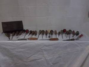 lot 125 image: Ice Pick Collection With Sanitary Food Container