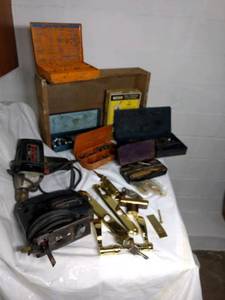 lot 11 image: Tap & Dies, Jigsaw, Drill & Misc.
