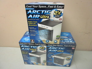 ARCTIC AIR ULTRA EVAPORATIVE AIR COOLERS - NEW, AS SEEN ON TV