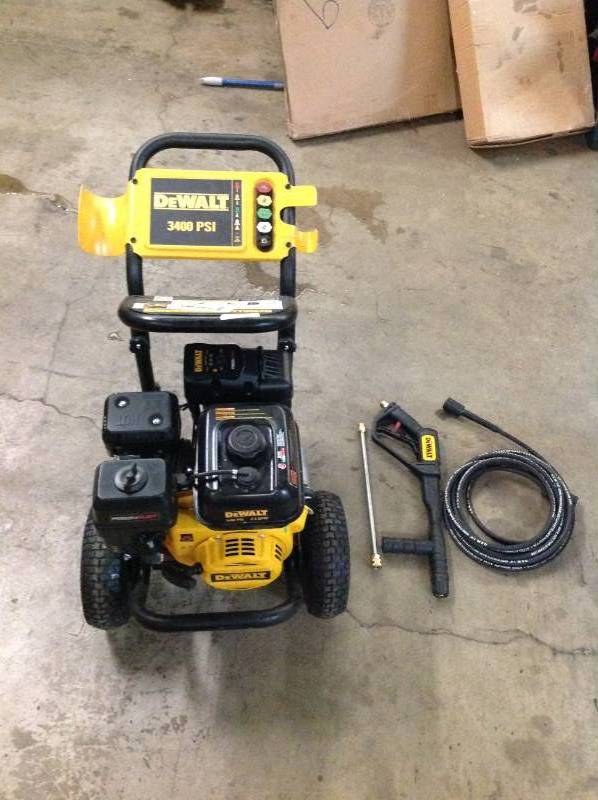 DEWALT Pressure Ready 3400 PSI 2.5 GPM Cold Water Gas Powered