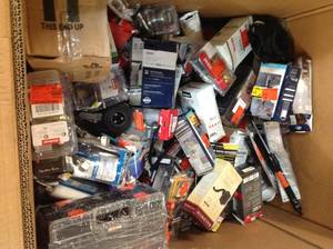 lot 29 image: Gaylord Full of Door Hardware assorted styles and conditions, some in like new condition some missing pcs review pictures