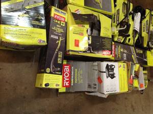 lot 34 image: LOT WITH RYOBI ELECTRICPOWER TOOLS SEE PICS