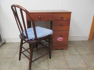 vintage student desk ,vintage chair