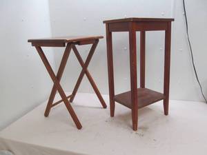 TV tray table, hall table
