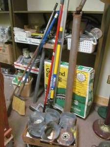 hardware, shop supplies, yard and garden