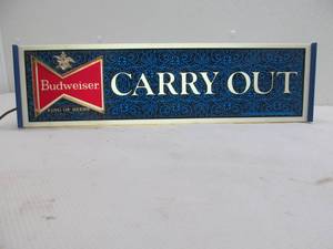 Budweiser sign