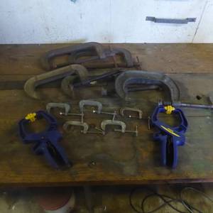lot 66 image: Lot of Clamps, 12 in All