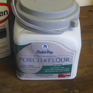 lot 76 image: Brand New Floor Paint Lot