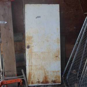 lot 124 image: Steel Door