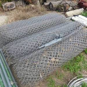 lot 137 image: Lot of Four Approx. 50 Rolls of Chain Link