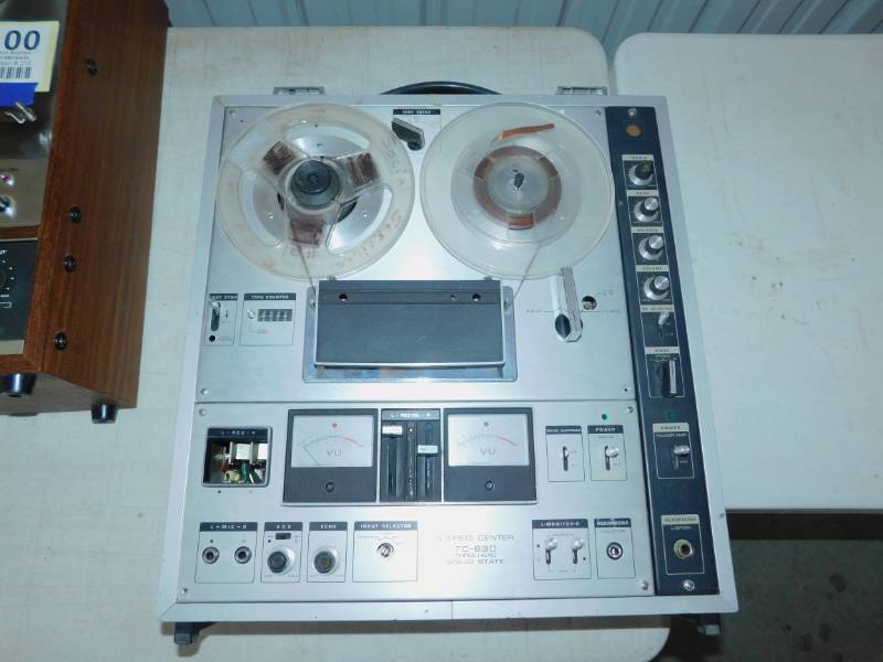 Rare Vintage Sony TC-630 Solid State Reel to Reel Tape Recorder