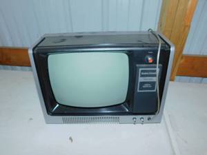 lot 54 image: Vintage Radio Shack Computer Video Display Monitor