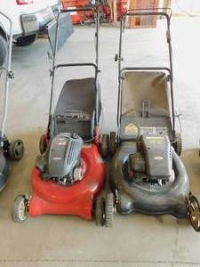 lot 82 image: 2 Briggs & Stratton Lawn Mowers