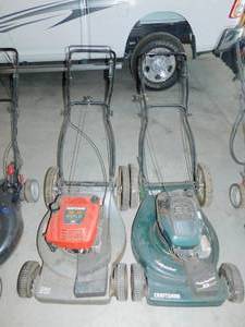lot 84 image: 2 Craftsman Lawn Mowers
