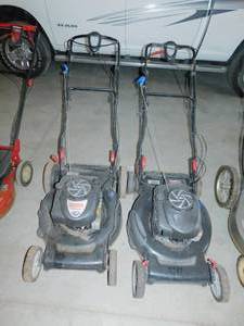 lot 85 image: 2 Craftsman Lawn Mowers