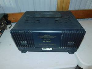 lot 108 image: Sharp Integrated Hi-FI Component System Digital Amplifier
