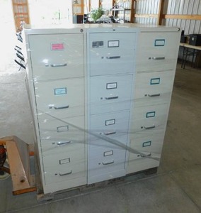 lot 115 image: File Cabinets