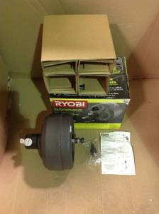 lot 16 image: Ryobi 50 ft Auger Replacement Drum for Hybrid Drain Auger (A122AD2) in good condition