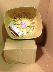 lot 40 image: Seagrass Basket with Handles - NaturalGray (19) in good condition