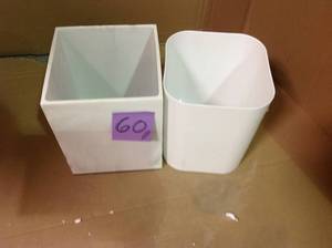 lot 60 image: BASKET SET WHITE in good condition