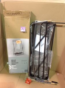 lot 79 image: Metal Garment Rack - Made By Design in good condition