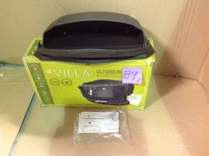 lot 89 image: Architectural Mailboxes Villa Rubbed Bronze Wall Mount Mailbox in good condition