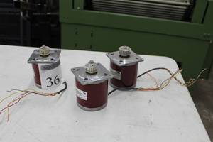lot 36 image: Lot of (3) Pacific Scientific Sigmax 8-Degree Step Motor