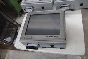 lot 71 image: Mencom TF-AGD-315DHTT-A2-1010 15in. XGA Rugged Touch Display 1024x768 R-TS (RS232USB) Front USB 2 with Industrial Control Panel Enclosure
