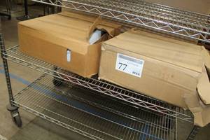 lot 77 image: Lot of (2) Polychem Flexband Automatic Machine Strapping MA3830