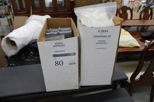 lot 80 image: Lot of (2) Uline 9,000 12 Polypropylene Strapping S-3824