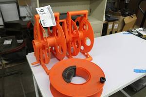 lot 93 image: Lot of (3) Manual Extension Cord Reels