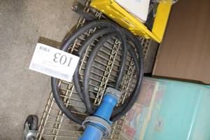 lot 103 image: Heavy Duty Cords with Connectors