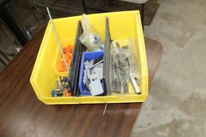 lot 107 image: Hardware, Drill Chuck Keys, Machine Brushes, Nylon Wheels, Stainless Steel 12in. .033in. Spring 302304 100PC, Stainless Steel 12in. .043in. Spring 302304 100 PC